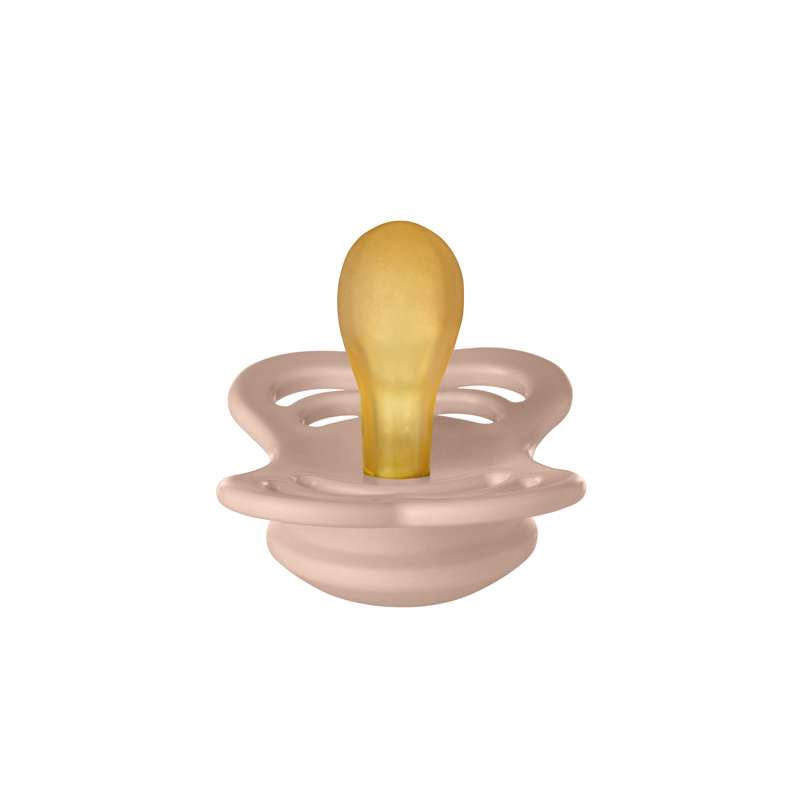 Supreme Sut   Str. 1   Naturgummi   Blush fra Bibs