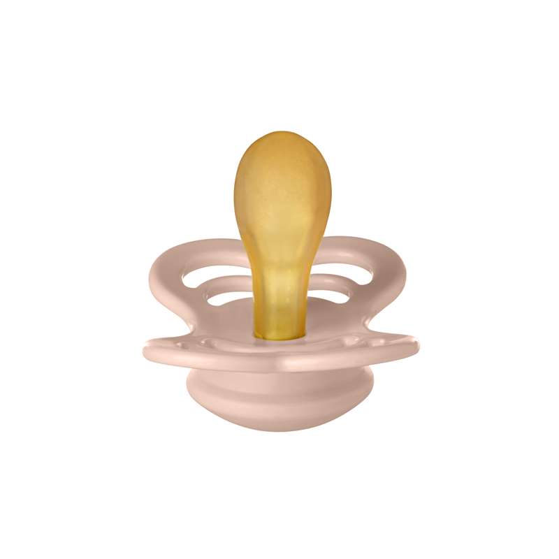 Supreme Sut   Str. 2   Naturgummi   Blush fra Bibs