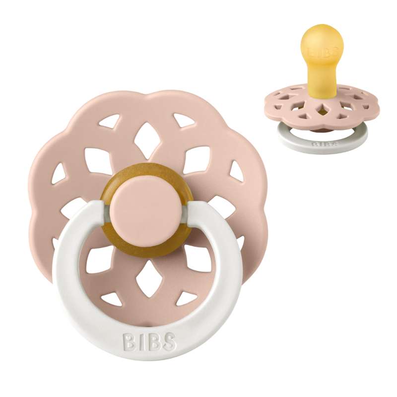Boheme Sut   Str. 1   Naturgummi   Glow   Blush fra Bibs