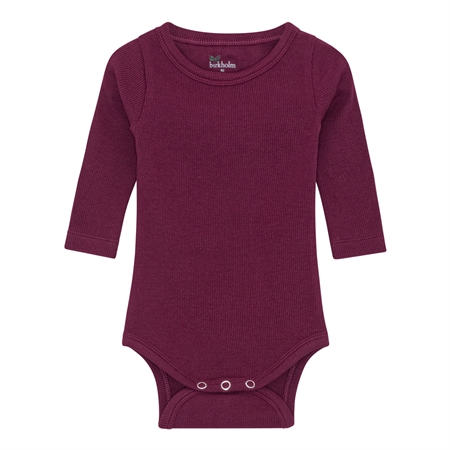 Rib Body Blomme Lilla fra Birkholm