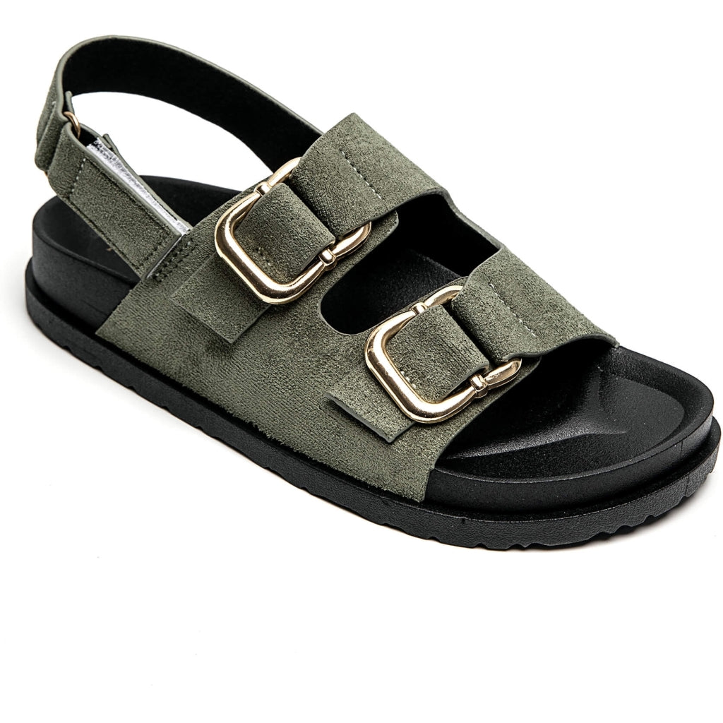 Caprine Dame Sandaler 3776   Green fra Shoes