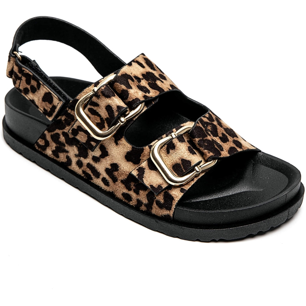 Caprine Dame Sandaler 3776   Leopard fra Shoes