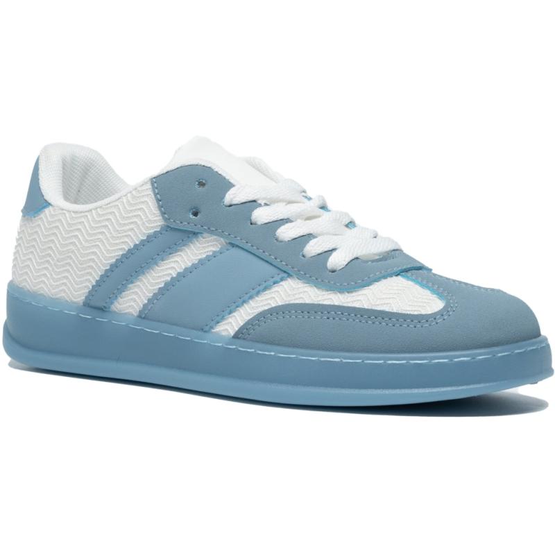 Caroline Dame Sneakers 1208   Blue fra Shoes