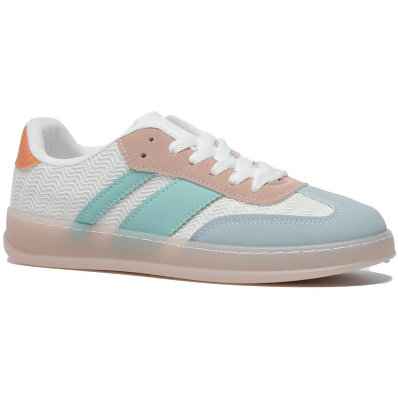 Caroline Dame Sneakers 1208   Multicolor fra Shoes