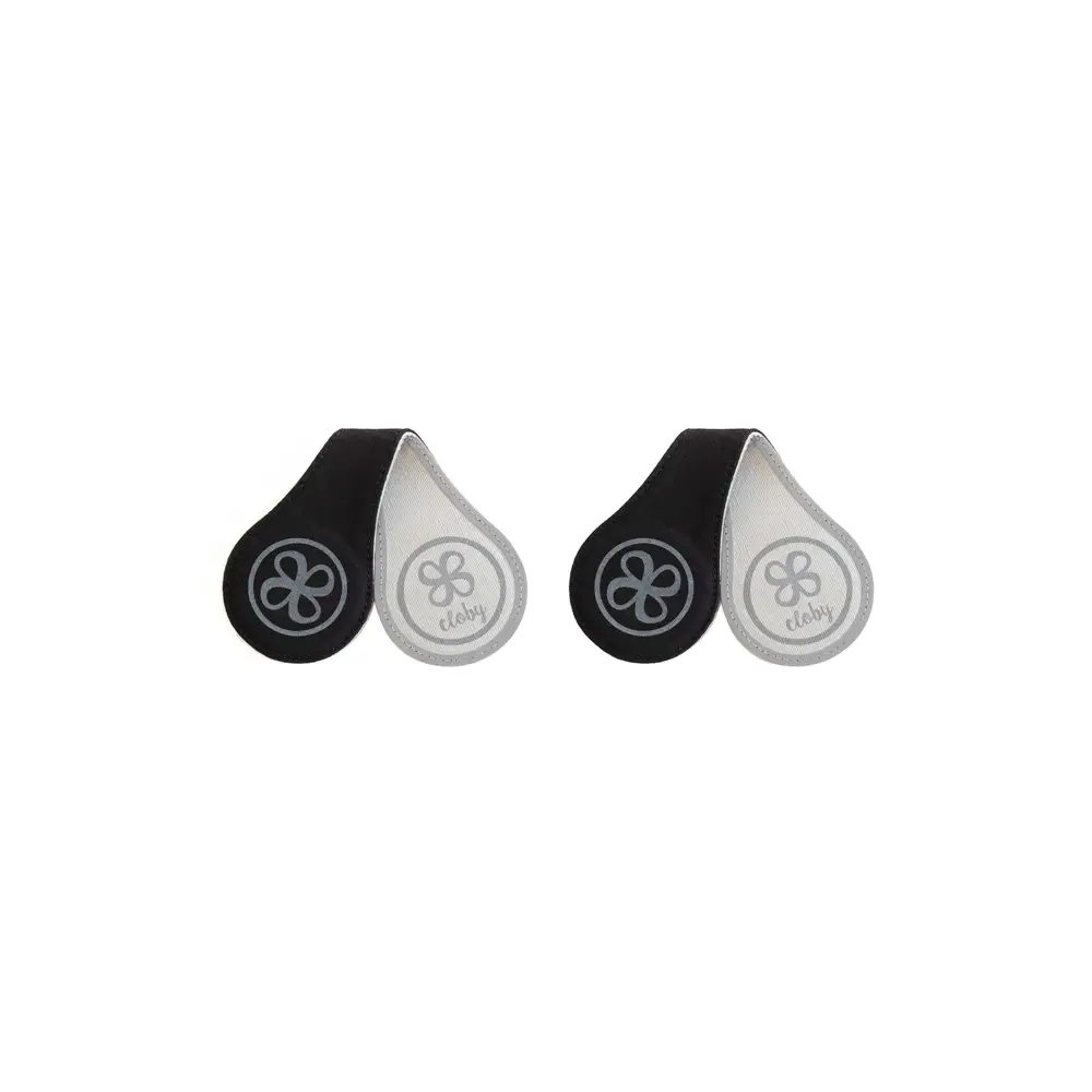 Reflex Clips 2 Stk   Sort fra Cloby