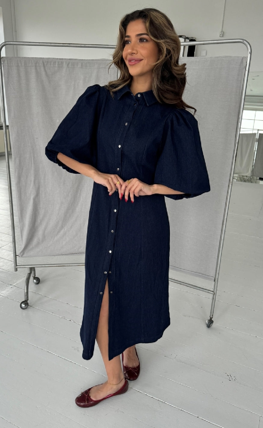 Kjole Martilda Denim fra Continue