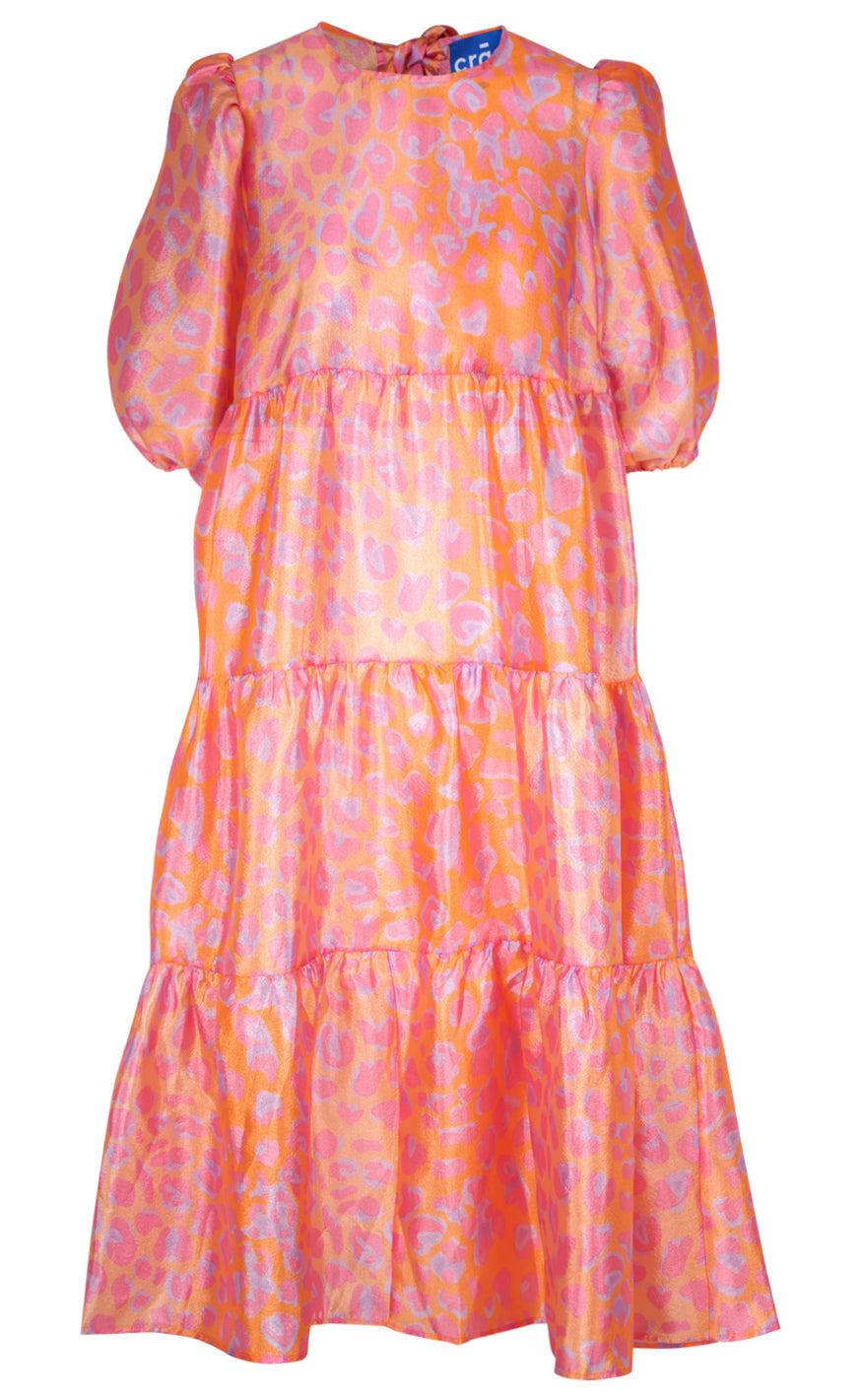 Kjole   Lili   Leo Orange fra Cras