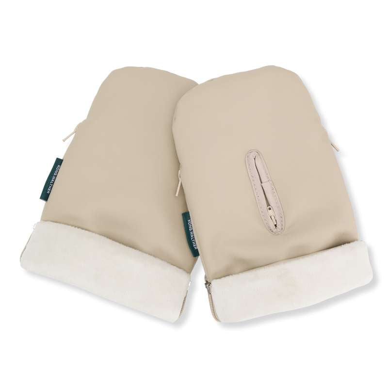 østerbro Handsker   Fleece Creme fra Kongwalther