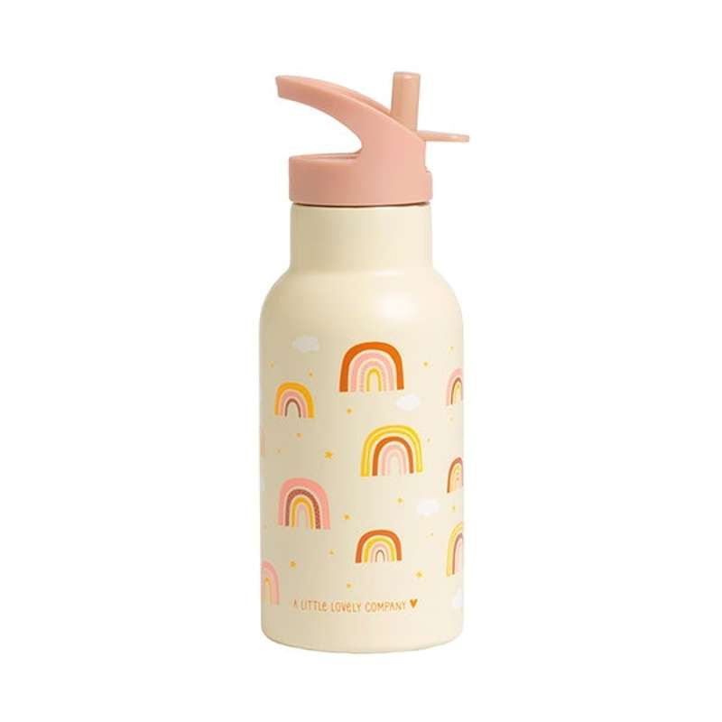 Termodrikkedunk   350 Ml.   Rainbows   Fersken fra A Little Lovely Company