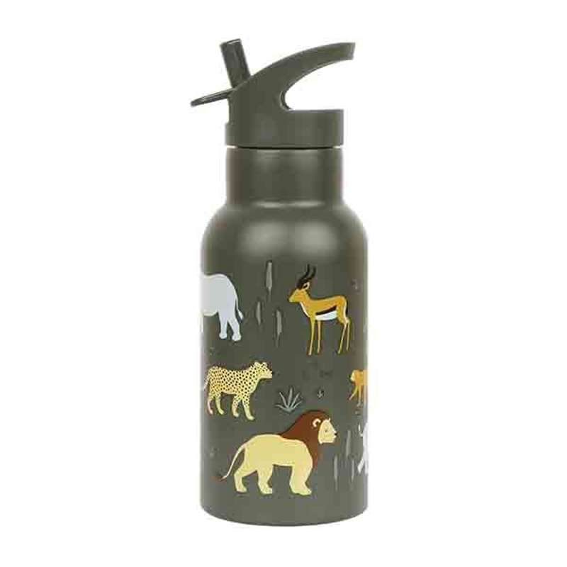 Termodrikkedunk   350 Ml.   Savanna   Mørkegrøn fra A Little Lovely Company