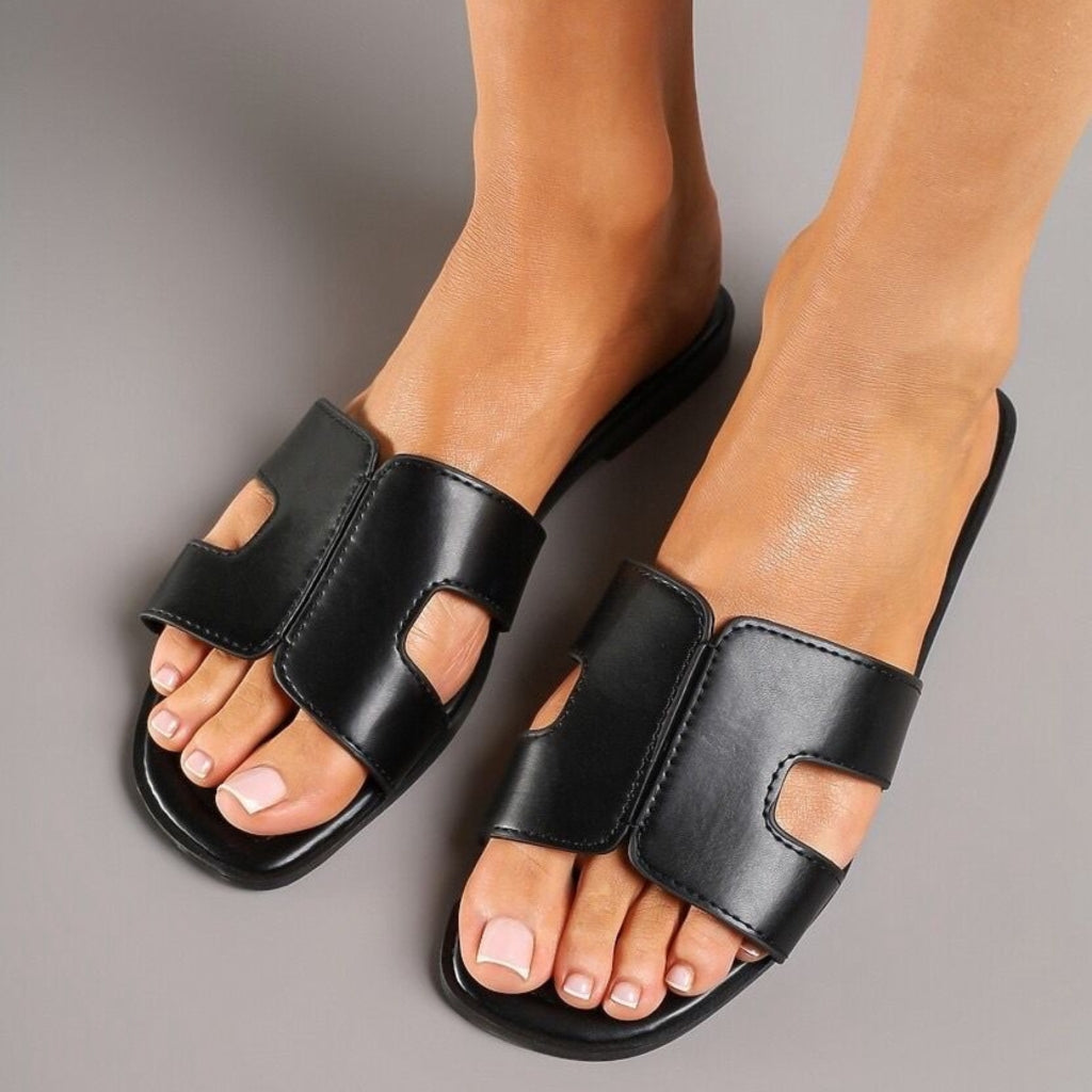 Daisy Dame Sandaler Dm460   Black fra Shoes