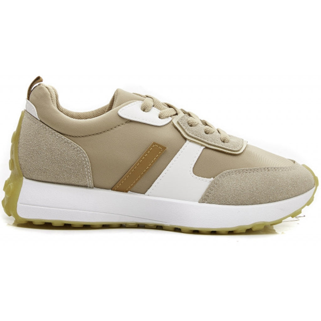 Dame Sneakers 6117   Kaki fra Shoes