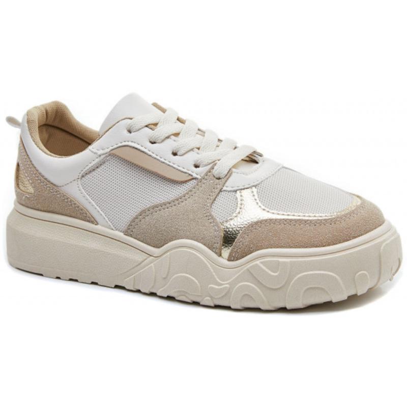 Dame Sneakers 6152   Kaki fra Shoes