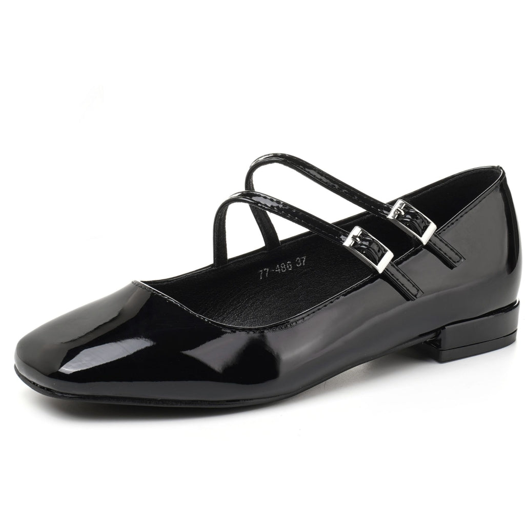 Mai Dame Ballerinasko 77 486   Black fra Shoes