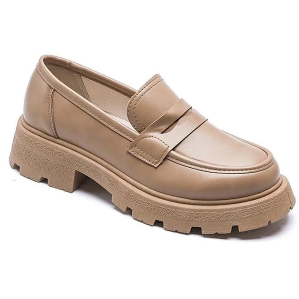Amanda Dame Loafers Vg278   Kaki fra Shoes