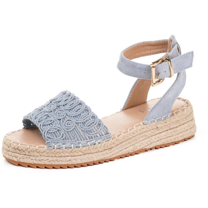 Eline Dame Sandal 77 529   Blue fra Shoes