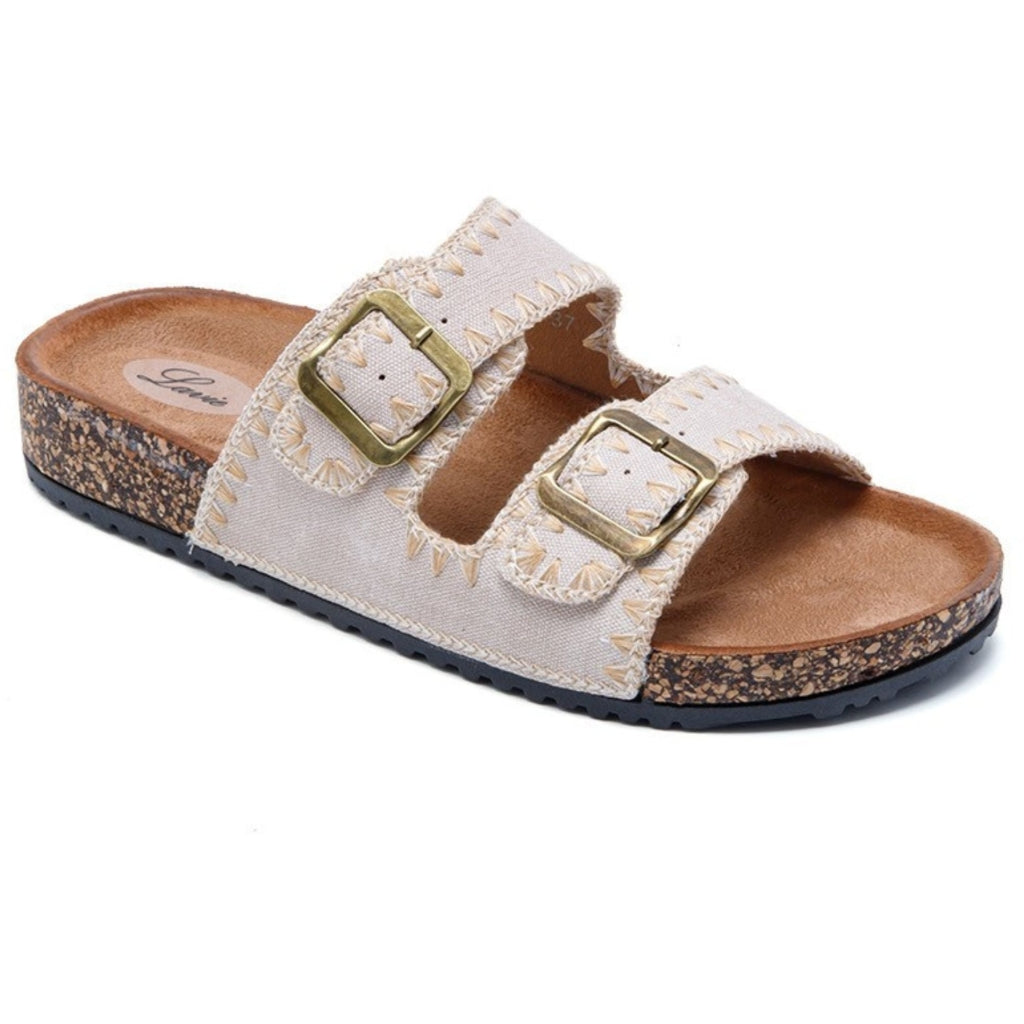 Vida Dame Sandal Vg340   Beige fra Shoes