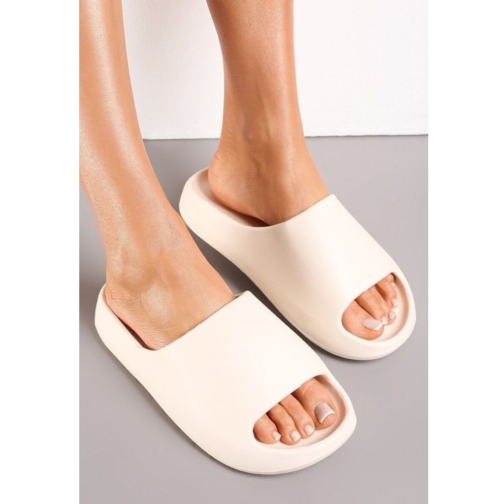 Mila Dame Sandaler Dm600   Beige fra Shoes