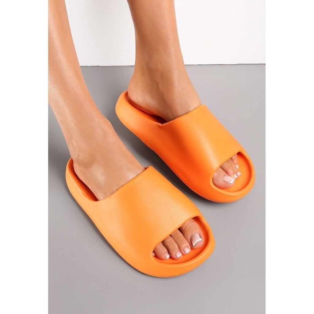 Mila Dame Sandaler Dm600   Orange fra Shoes