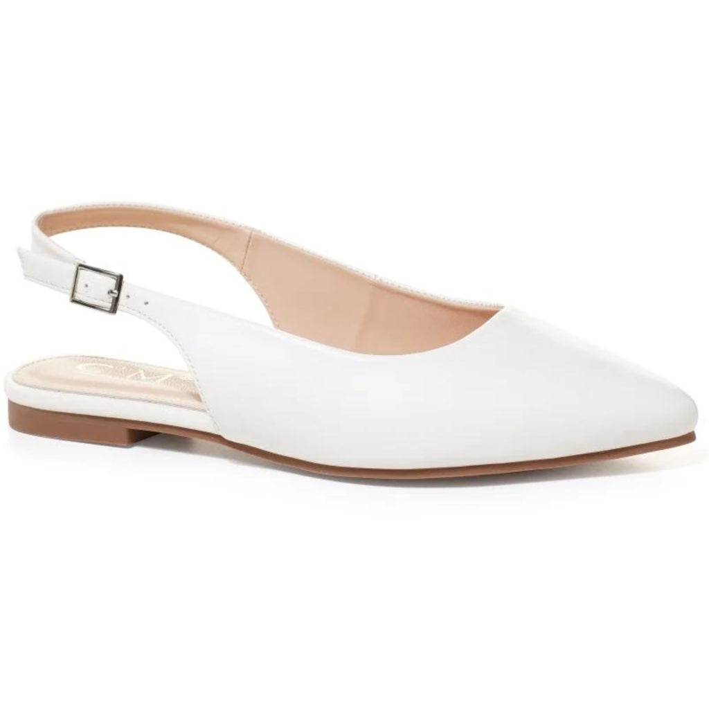 Isa Dame Sko 8193   White fra Shoes