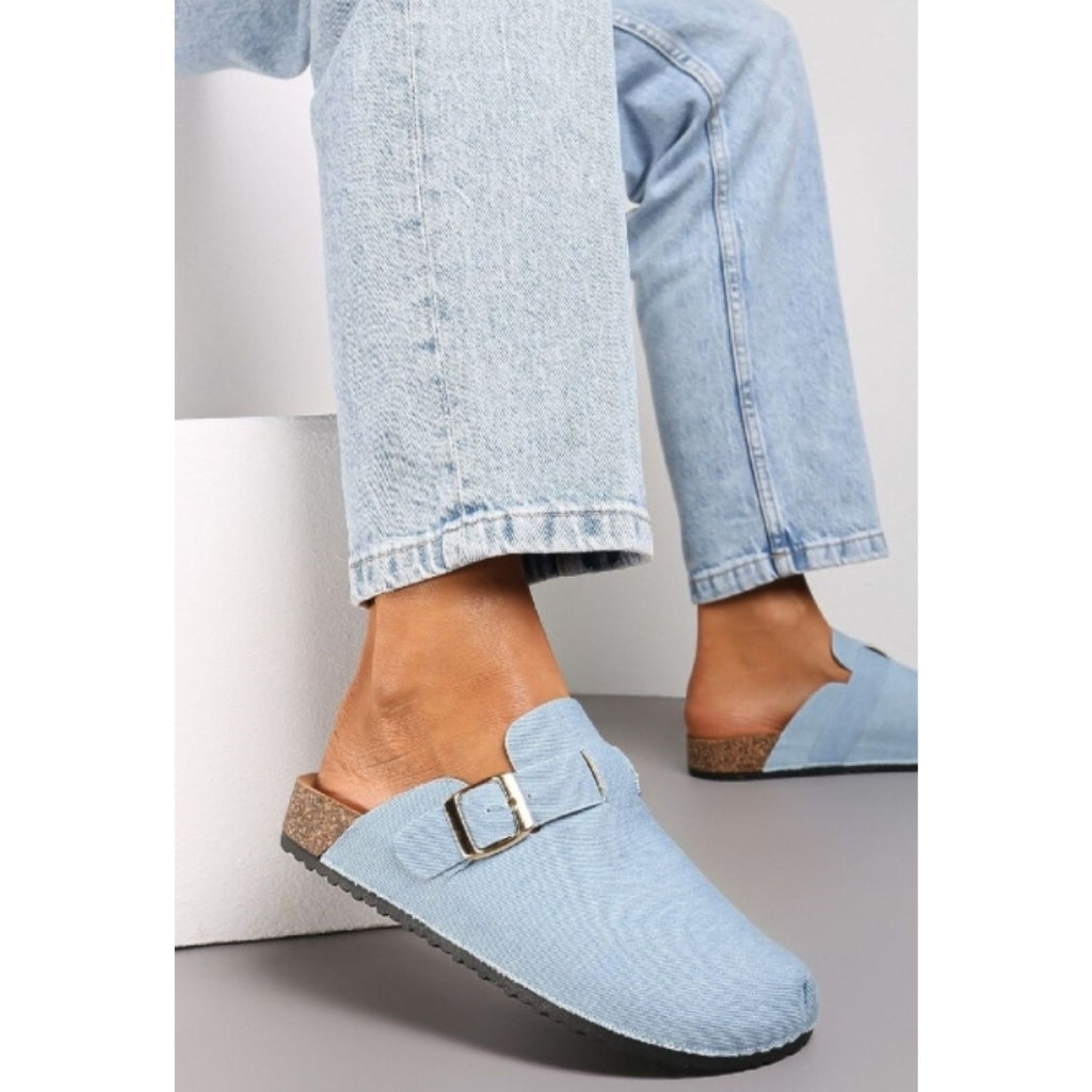 Sofie Hjemmesko Dm92   Lightblue fra Shoes