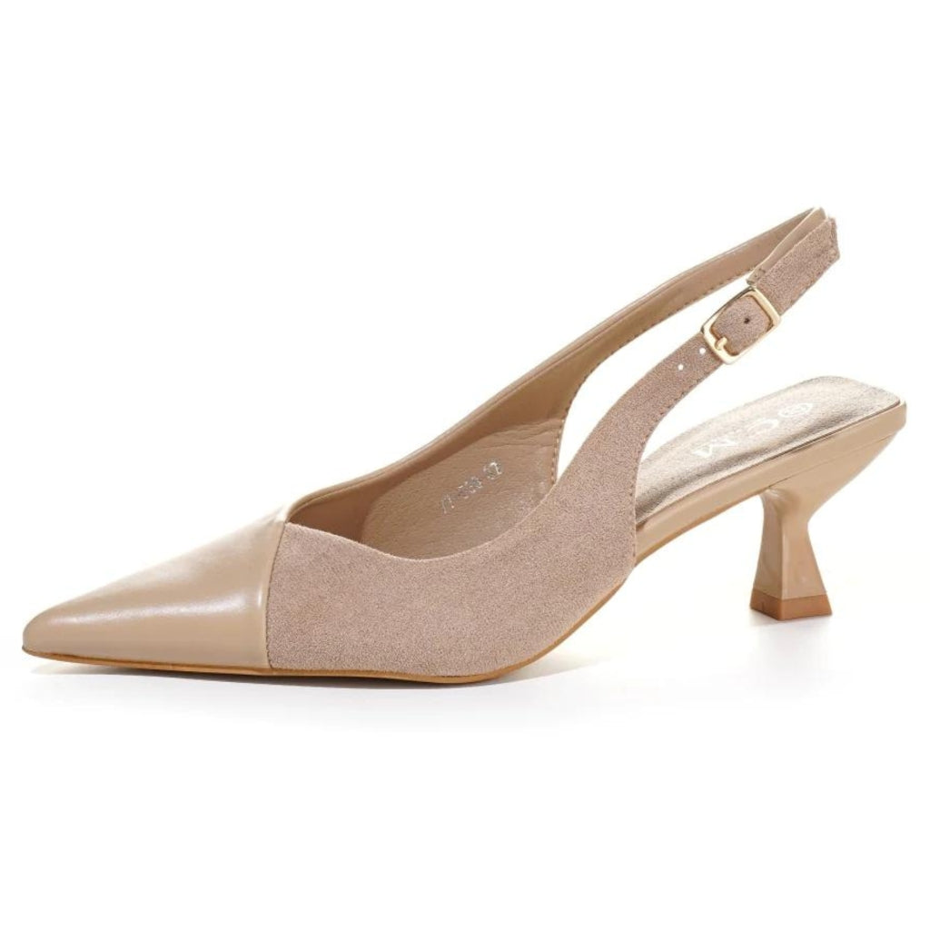 Ayla Dame Stilet 77 539   Kaki fra Shoes