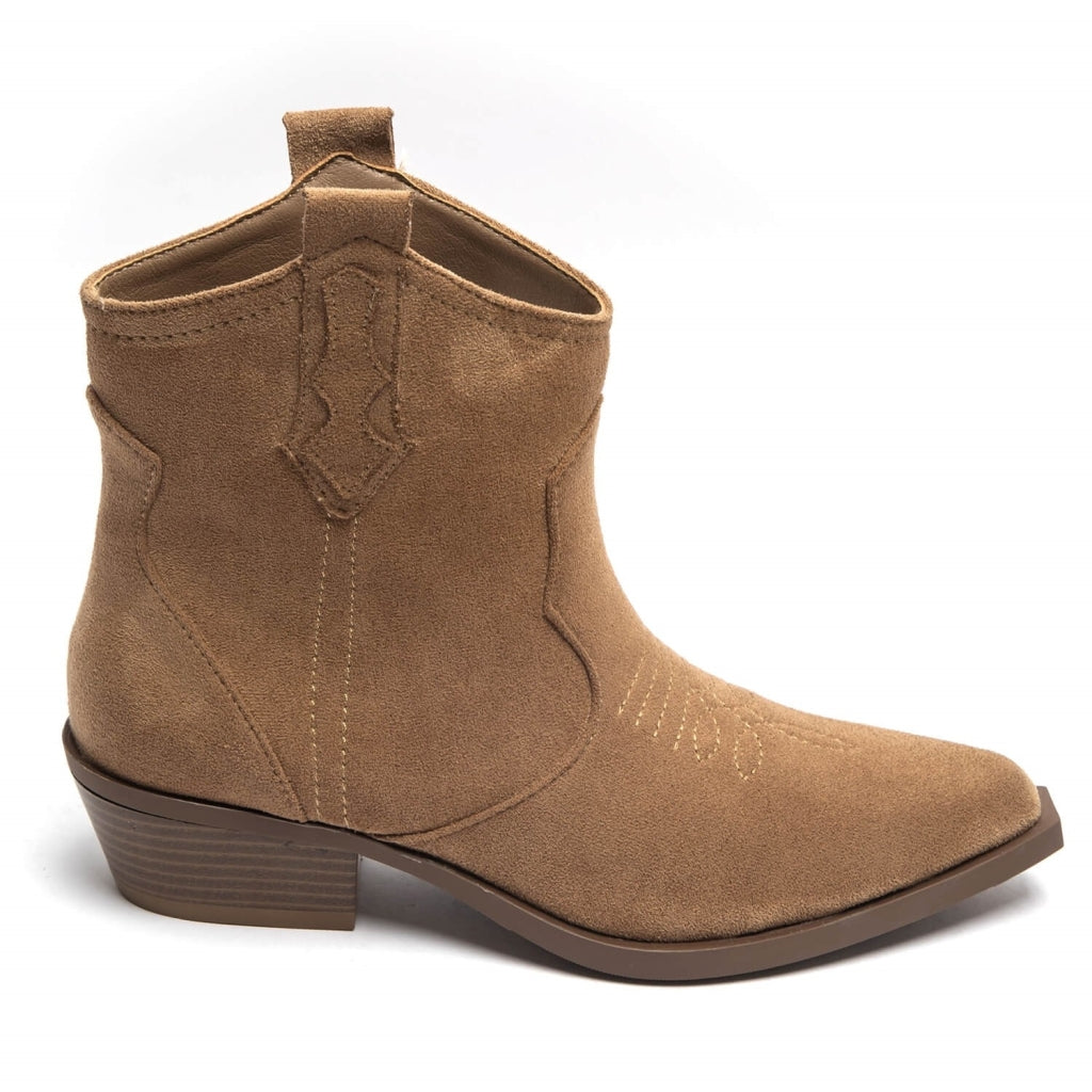 Vanessa Dame Cowboystøvler 9653a   Camel fra Shoes