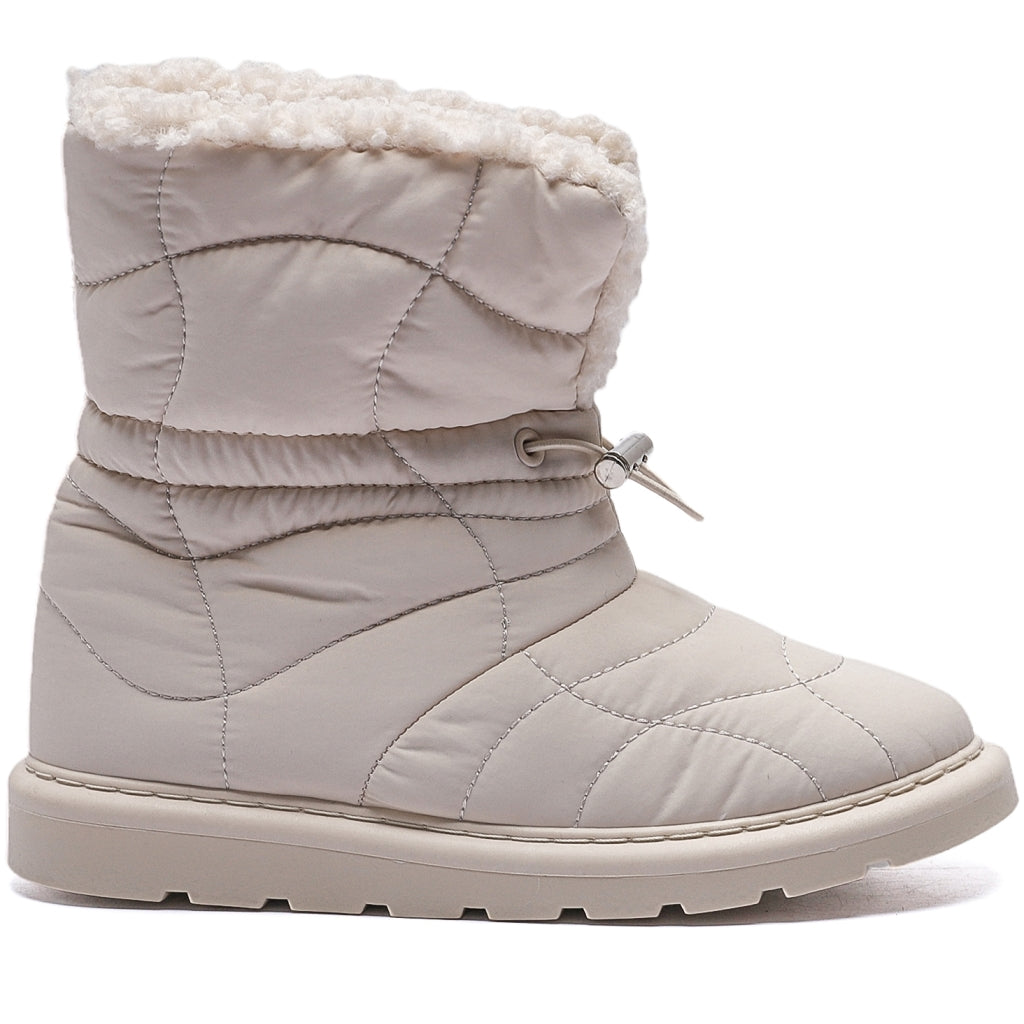 Kvia Dame Vinterstøvler 6433   Beige fra Shoes