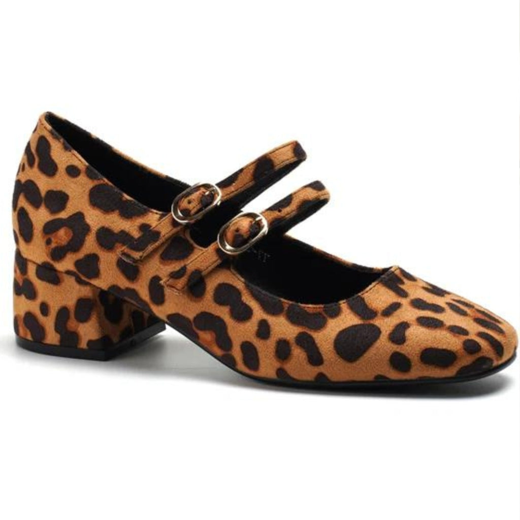 Denise Dame Sko 77 556 Leopard fra Shoes