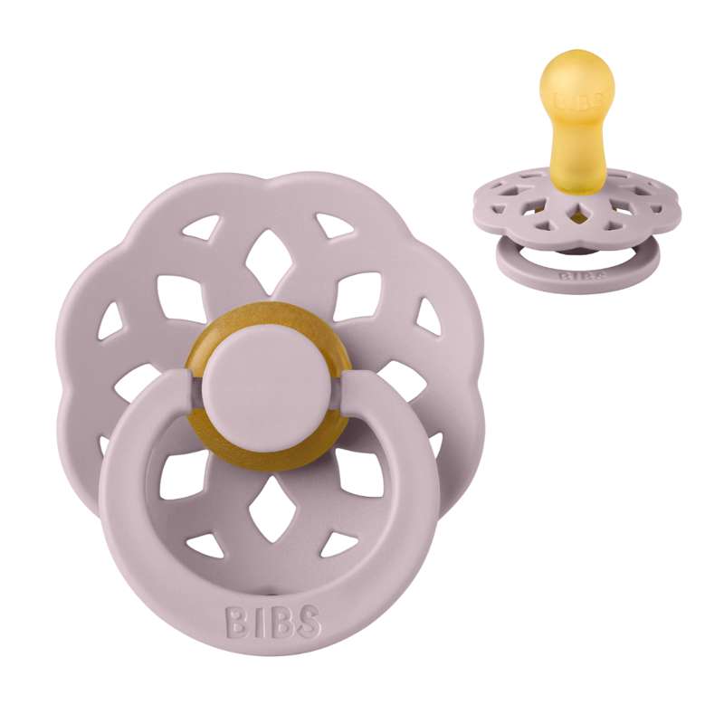 Boheme Sut Str. 2 Naturgummi Dusky Lilac fra Bibs