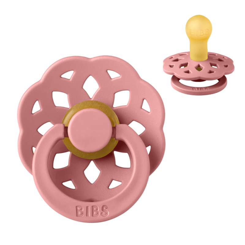 Boheme Sut   Str. 1   Naturgummi   Dusty Pink fra Bibs