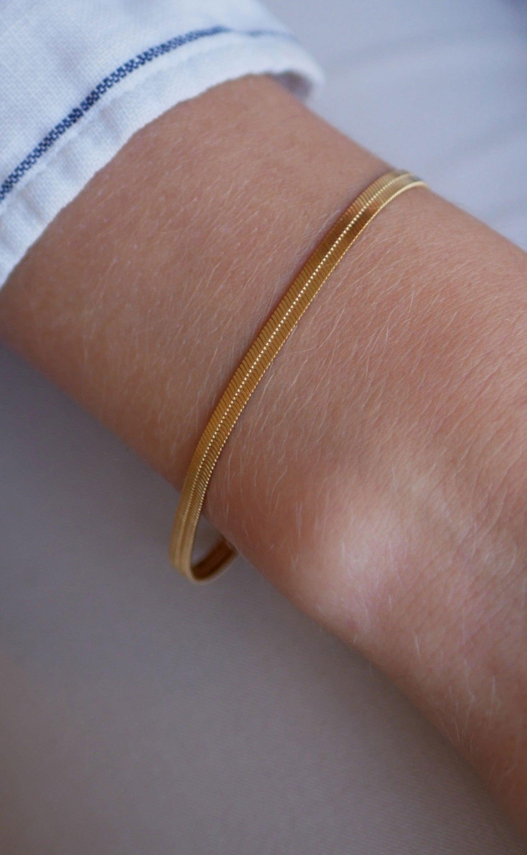 Armbånd   Caroline   Gold Colour fra Enamel Copenhagen