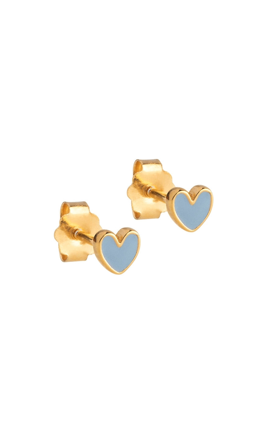 øreringe   Amore   Steel Blue fra Enamel Copenhagen