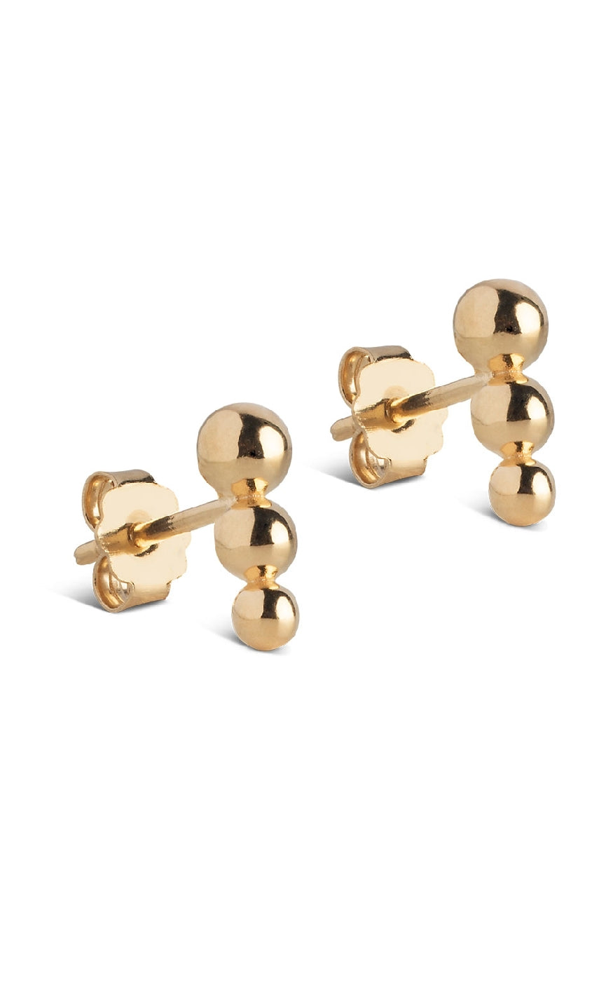 ørestikkere   Trinity   Gold Colour fra Enamel Copenhagen
