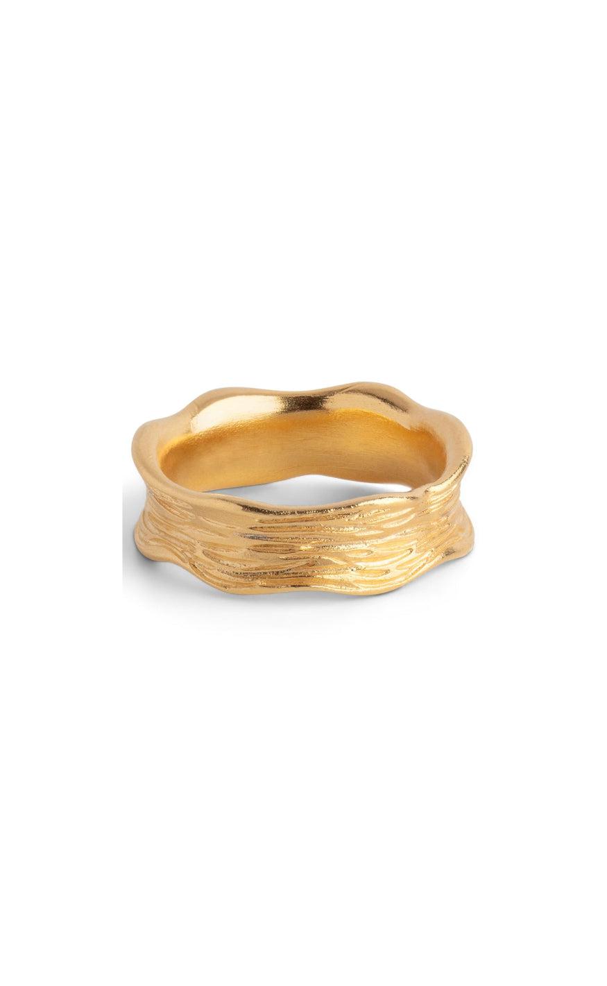 Ring   Ane   Gold Colour fra Enamel Copenhagen