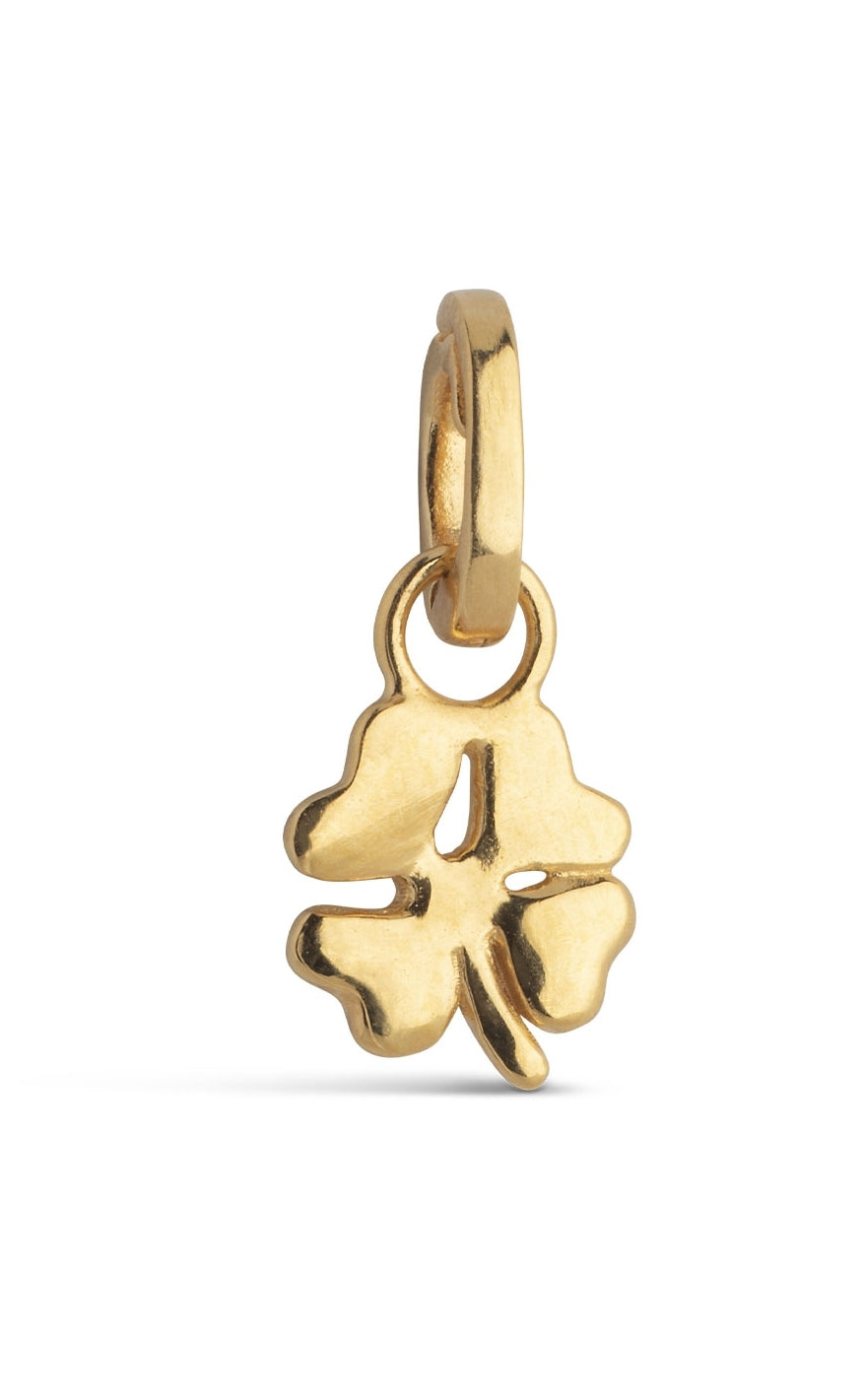Vedhæng   Organic Clover   Gold Colour fra Enamel Copenhagen