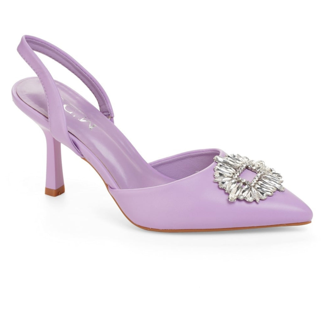 Emily Dame Stilet 77 401 Purple fra Shoes