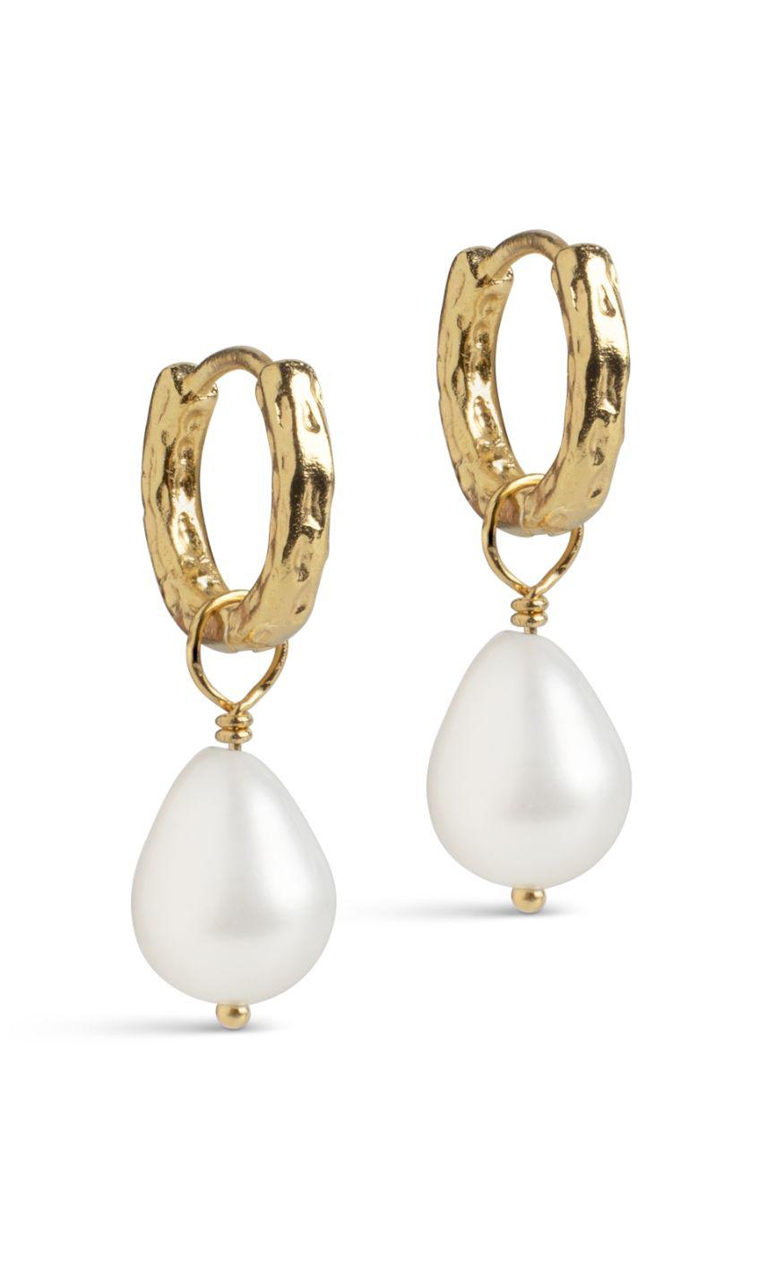 øreringe   Significant Pearl   Forgyldt fra Enamel Copenhagen