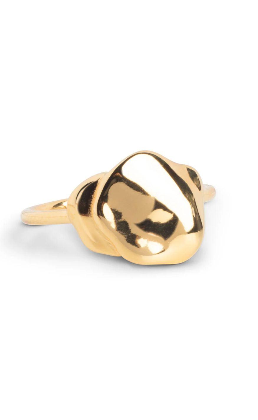 Ring   Sahara   Forgyldt fra Enamel Copenhagen