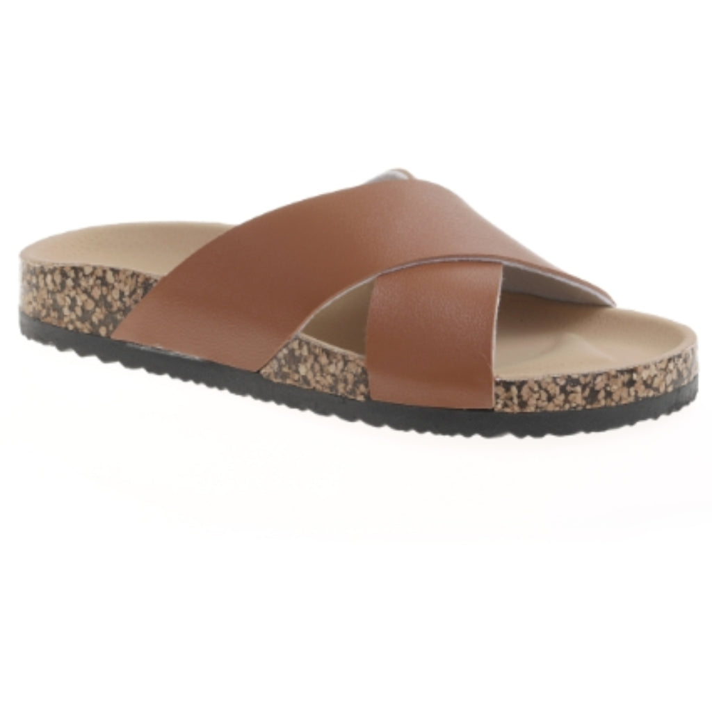 Evie Sandal 2004 Camel fra Shoes