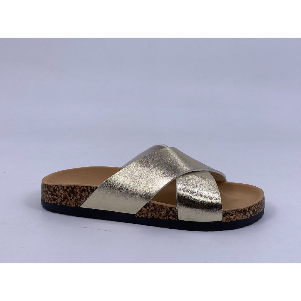 Evie Sandal 2004 Gold fra Shoes