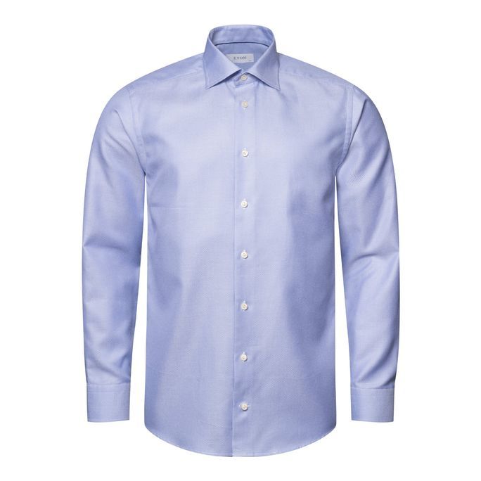 Men's Shirt: Business   Cotton Tencel® fra Eton