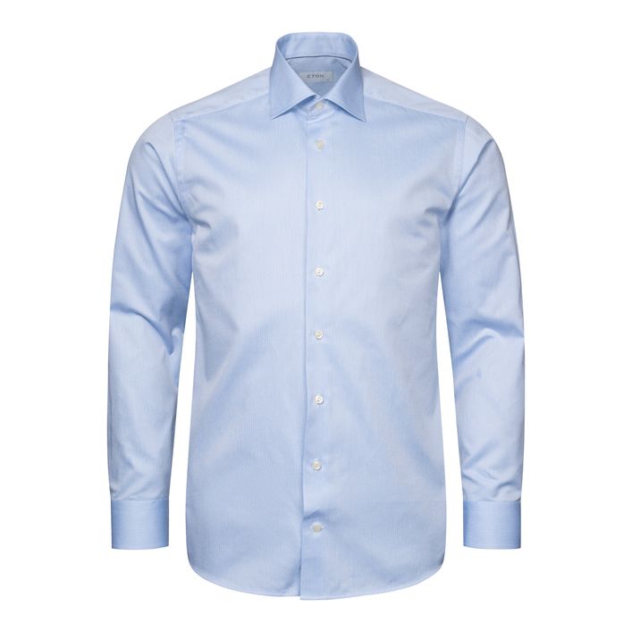 Semi Solid Signature Dobby Shirt fra Eton