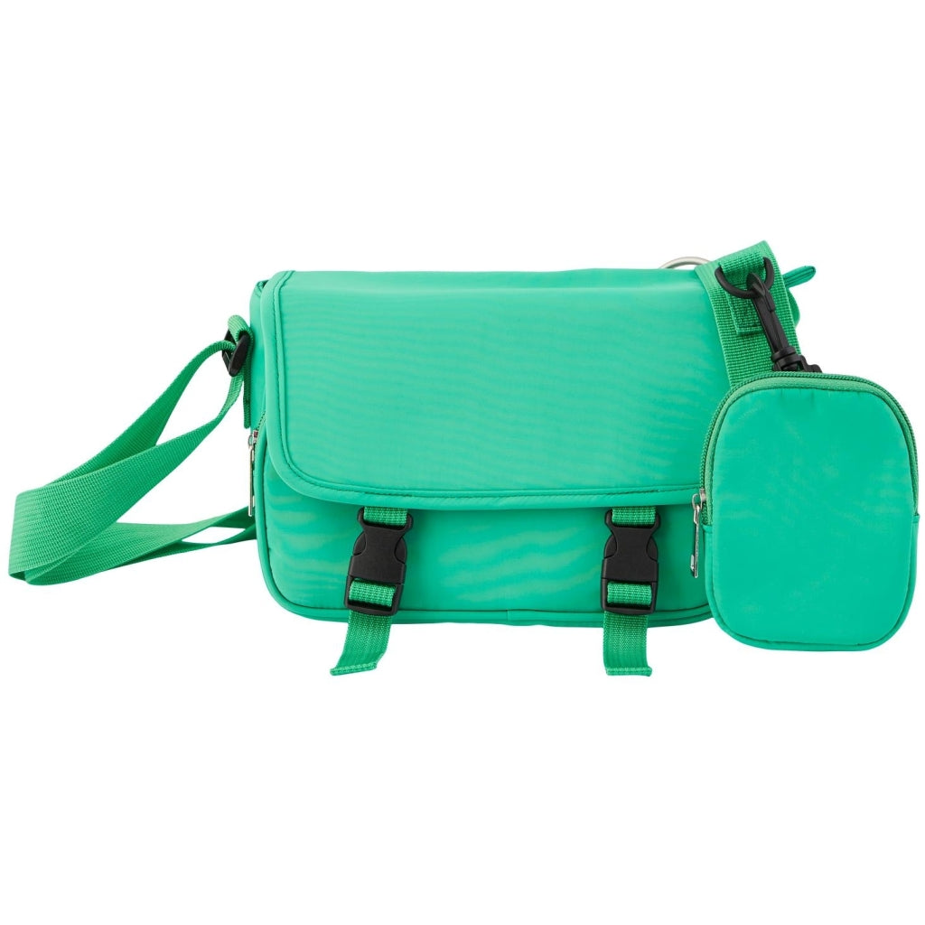 X Ditte Estrup Pcminna Cross Body Bag   Poison Green fra Pieces