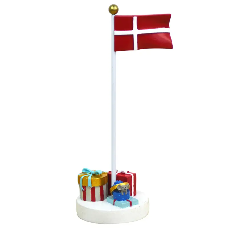 Bordpynt, Flag Med Pakker fra Kids By Friis