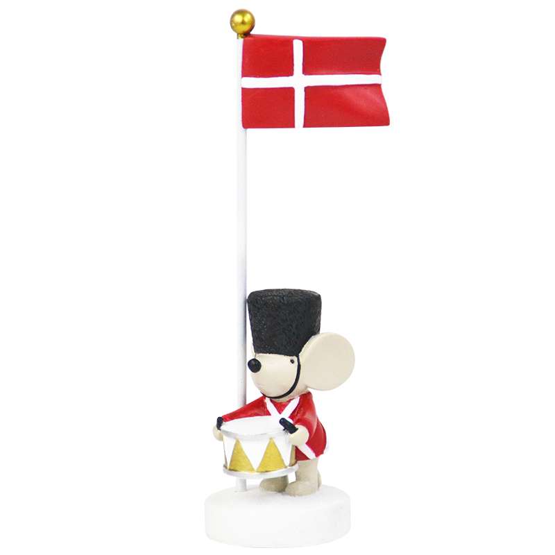 Bordflag   Mus M. Tromme fra Kids By Friis