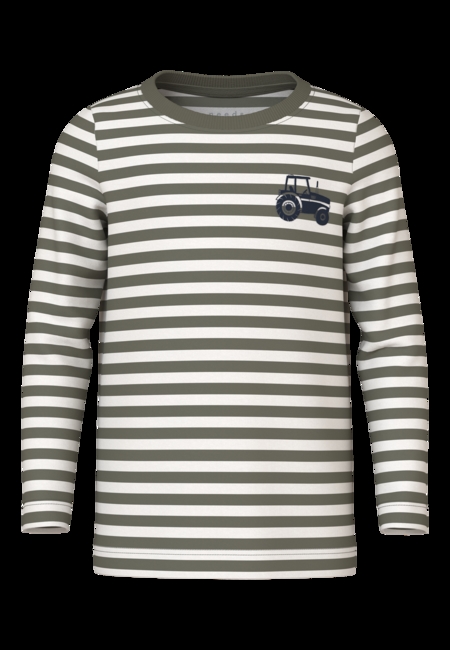 Langærmet Bluse Villy Dusty Olive fra Name It