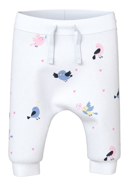 Baby Bukser Vandora Bright White fra Name It