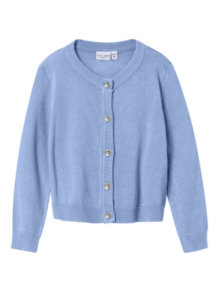 Kort Strik Cardigan Valma Serenity fra Name It