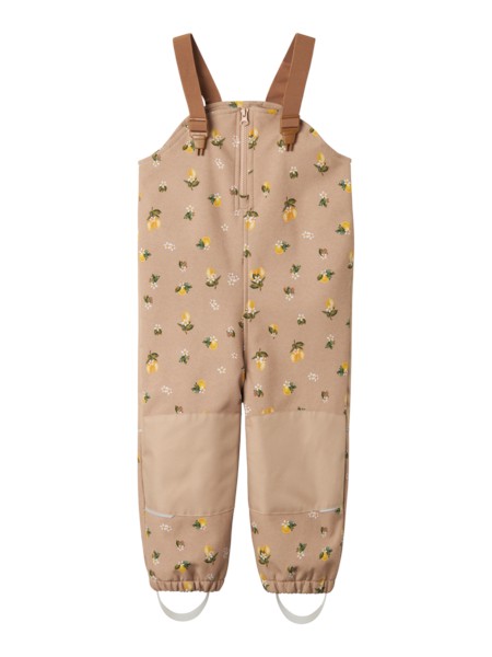 Softshell Bukser Alfa Light Taupe Lemons fra Name It